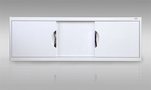 Универсальный передний экран для ванны Onika Лагуна-Эконом 150 см белый